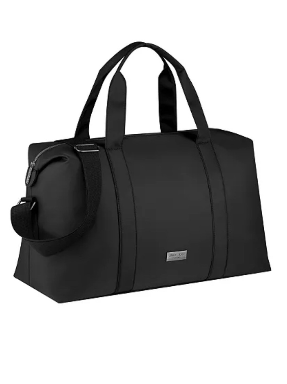 Authentic Jimmy Choo Black Travel Duffle Weekend Bag